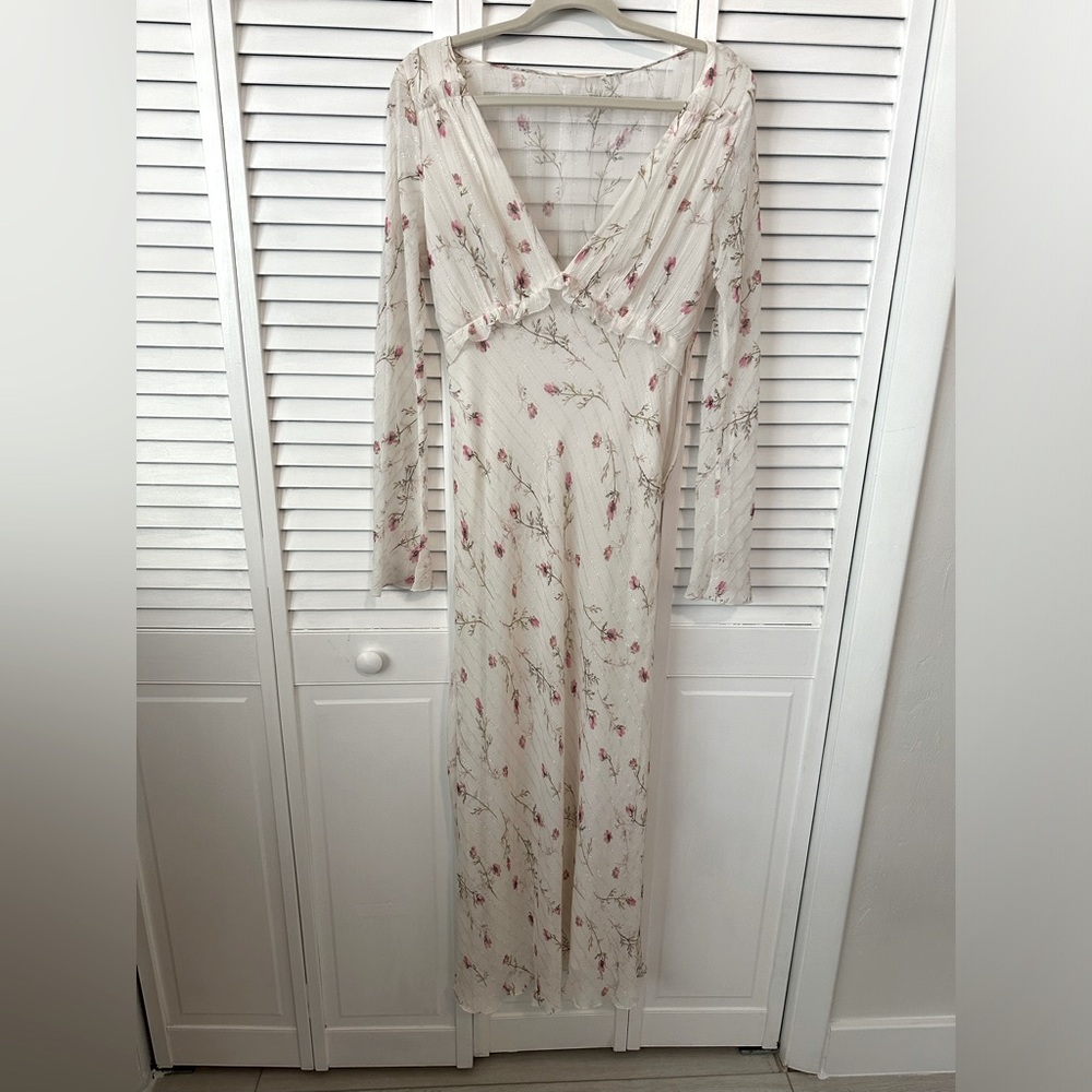 Love Shack Fancy Dalila Dainty Floral Maxi Dress
